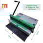 Kit Encadernadora Espiral Color Verde + 100 Capas e 100 Espirais Marpax
