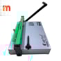 Kit Encadernadora Espiral Color Verde + 100 Capas e 100 Espirais Marpax