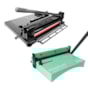 Kit Encadernadora Espiral Color Verde + Guilhotina Semi A4