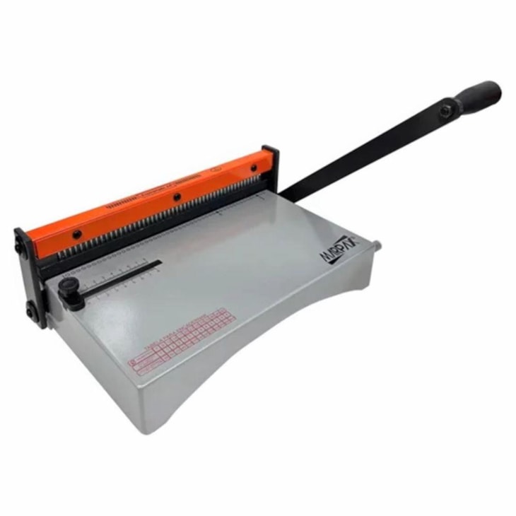 Kit Encadernadora Espiramatic A4 + Insumos p/ Iniciante Marpax