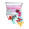 Kit Encadernadora Furo Cogumelo Soft + Discos 24mm Coloridos