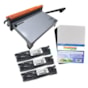 Kit Encadernadora Master A3 + 40 Capas A3 + 300 Espiral A3