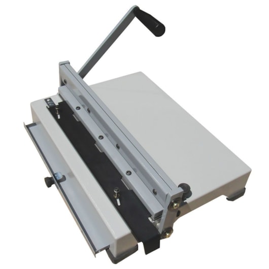 Kit Encadernadora, Plastificadora, Guilhotina + Insumos 110V