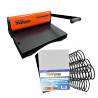 Kit Encadernadora PMX-15 + 100 Capas e 100 Espirais Marpax