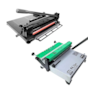 Kit Encadernadora Wire Color Verde 2x1 + Guilhotina Semi Industrial A3 Marpax
