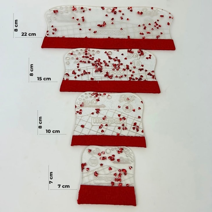 Kit Espátulas para Artesanato Soft com Feltro Coração Marpax