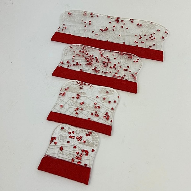 Kit Espátulas Para Artesanato Soft Com Feltro Glitter Coaração Marpax