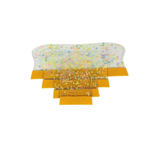 Kit Espátulas Para Artesanato Soft Com Feltro Glitter Flor Marpax