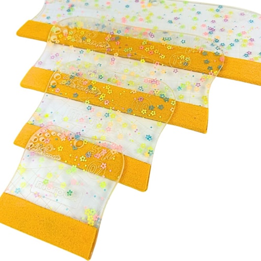 Kit Espátulas Para Artesanato Soft Com Feltro Glitter Flor Marpax
