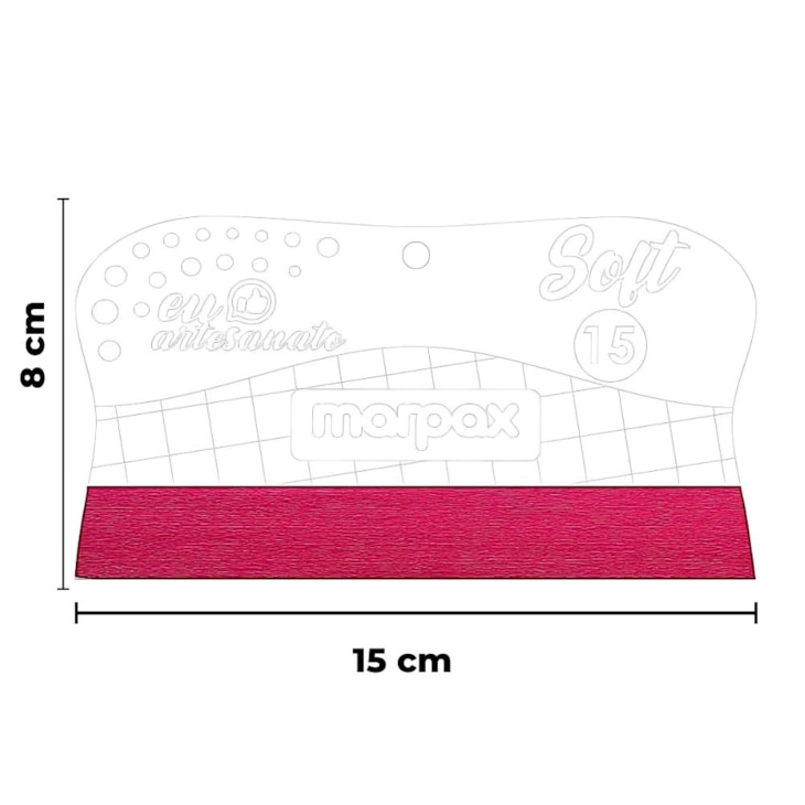Kit Espátulas Para Artesanato Soft Com Feltro Rosa Marpax