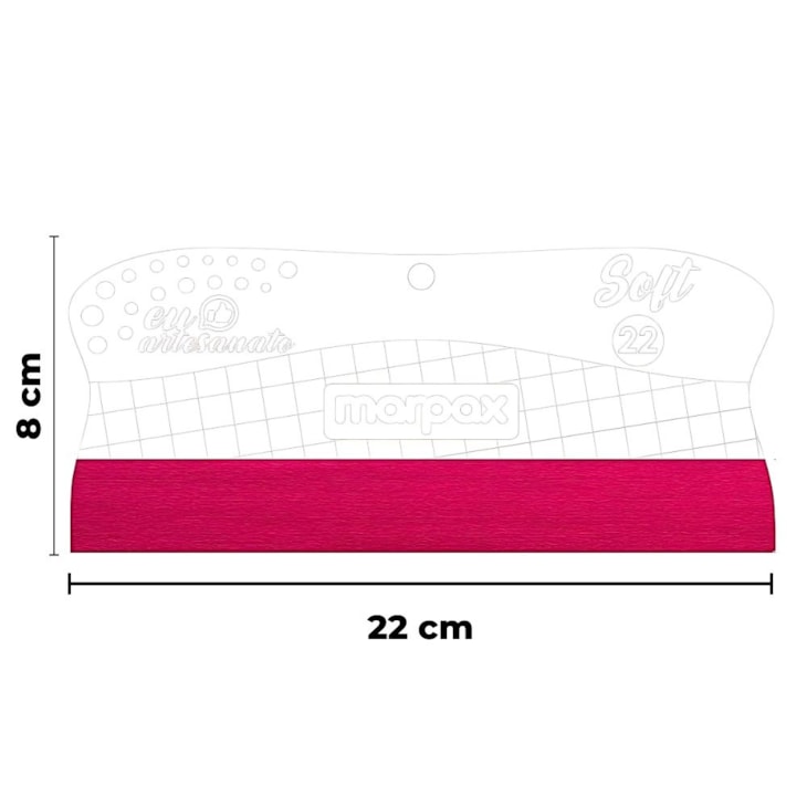 Kit Espátulas Para Artesanato Soft Com Feltro Rosa Marpax