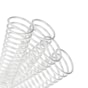 Kit Espiral Para Encadernação Metal Branco A4 Marpax 20UN