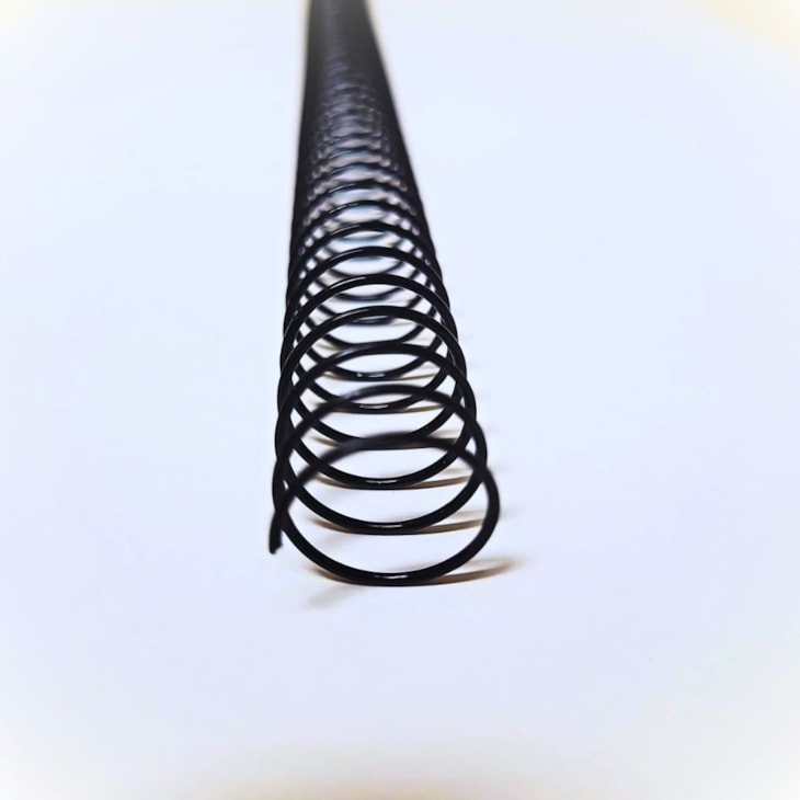 Kit Espiral Para Encadernação Metal Preto A4 Marpax 20UN