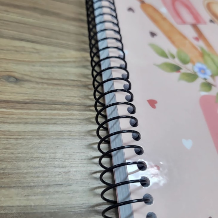 Kit Espiral Para Encadernação Metal Preto A4 Marpax 20UN