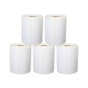 Kit Etiqueta Adesiva Couchê impressora térmica 100x75mm 05un