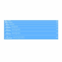 Kit Fio de Cabelo e Régua para Cartonagem Azul Marpax 09un