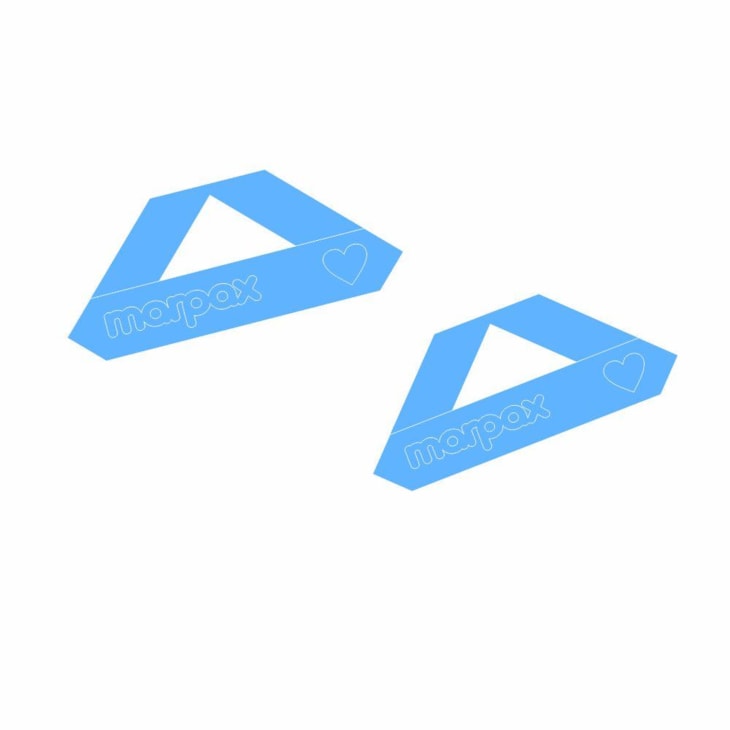 Kit Fio de Cabelo e Régua para Cartonagem Azul Marpax 09un