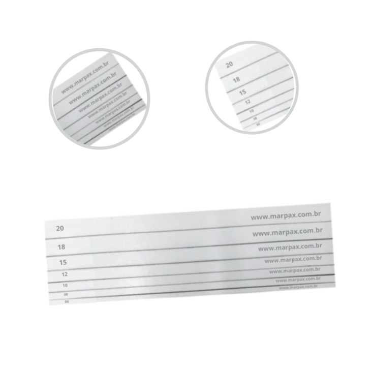 Kit Fio de Cabelo e Régua para Cartonagem Marpax com 09un