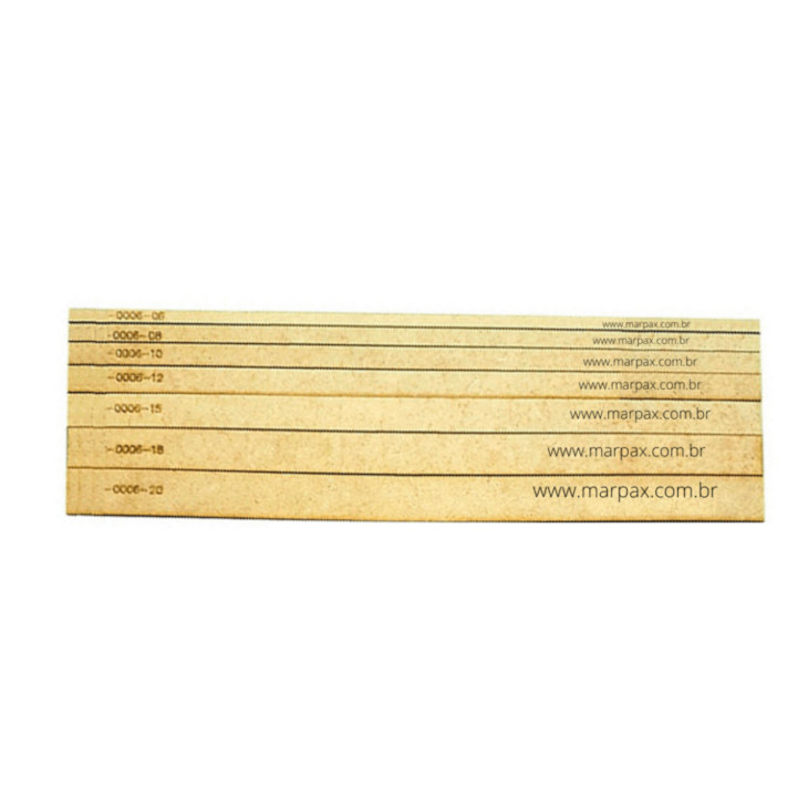 Kit Fio de Cabelo e Régua para Cartonagem MDF Marpax 09un