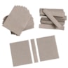 Kit Gabarito Capas Post It 4,5cmx4,5cmx1cm Marpax 10un