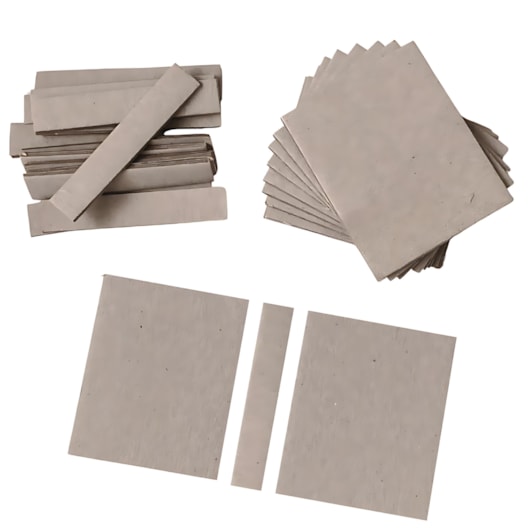 Kit Gabarito Capas Post It 4,5cmx4,5cmx1cm Marpax 10un