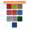 Kit Ilhóses Coloridos de Metal N° 51 Marpax 1.000 unidades