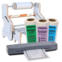 Kit Laminação Plastificadora 220v + Suporte + BOPP Marpax