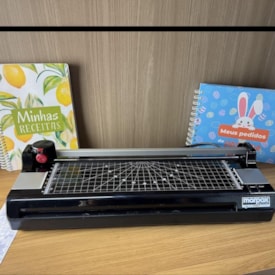 Kit Laminadora A3 320E + 02 BOPP A4 Brilho e Fosco 220V