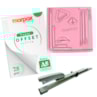 Kit Offset 75g + Grampeador + Dobra Folha Rosa MDF Marpax