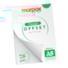 Kit Offset 75g + Grampeador + Dobra Folha Transparente Marpax