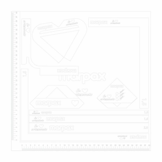 Kit Offset 75g + Grampeador + Dobra Folha Transparente Marpax