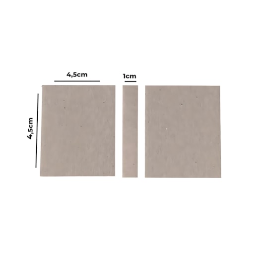 Kit Papel Holler Capas Post It 4,5cmx4,5cmx1cm Marpax 10un