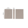 Kit Papel Holler Capas Post It 4,5cmx4,5cmx1cm Marpax 10un