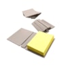 Kit Papel Holler Capas Post It 4,5cmx4,5cmx1cm Marpax 10un