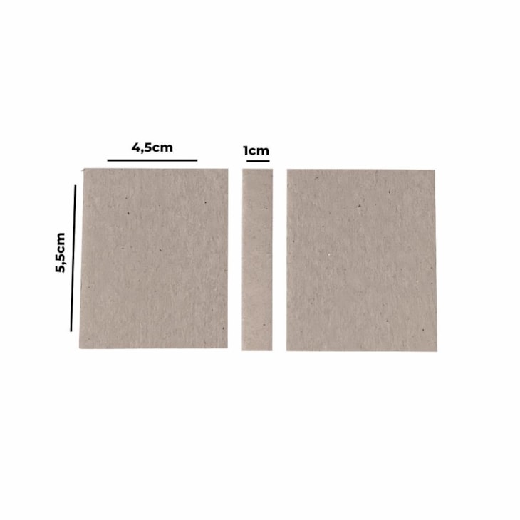 Kit Papel Holler Capas Post It 4,5cmx5,5cmx1cm Marpax 10un