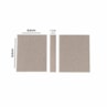 Kit Papel Holler Capas Post It 8,5cmx8,5cmx1cm Marpax 10un