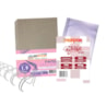 Kit Para Agenda 2025 Miolo Vinho + Papel Holler 1.65mm 10 un