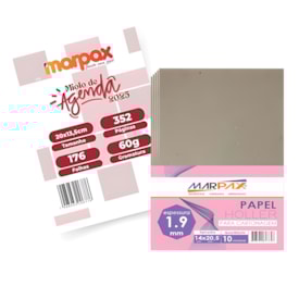 Kit para Agenda Refilado Vinho 2025 + Papel Holler 1.9mm