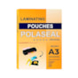 Kit Plastificação 500 Polaseal 0,07mm A4 + A3 + RG + CPF + Crahá