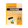 Kit Plastificação 500 Polaseal 0,07mm A4 + A3 + RG + CPF + Crahá