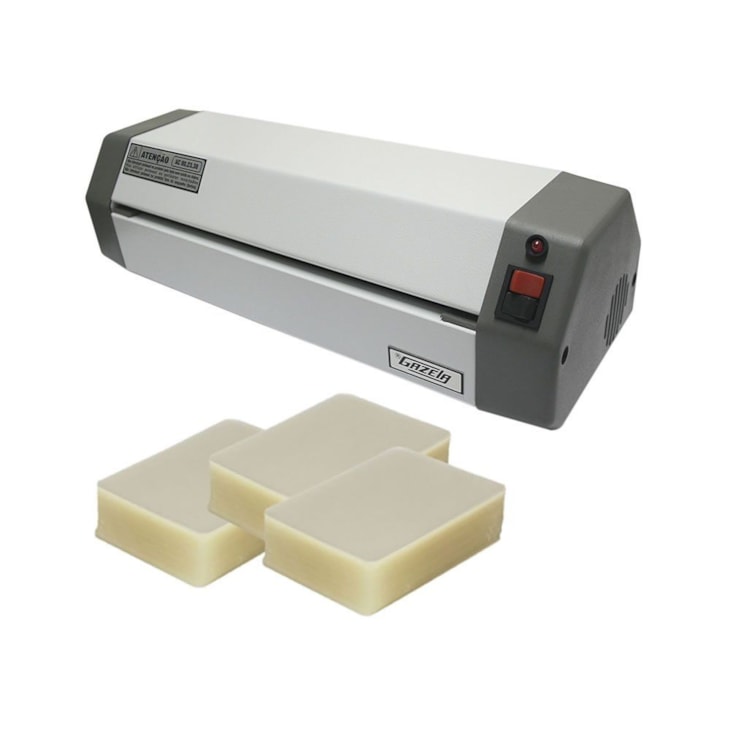 Kit Plastificação A4 Gazela AC 00.23.30 + 340 Polaseal