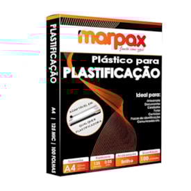 Kit Plastificação Polaseal 0,05mm A4 A3 RG CPF Crahá 500un