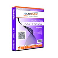 Kit Plastificação Polaseal A4 220X307X0,03mm Marpax 800un