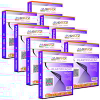 Kit Plastificação Polaseal A4 220X307X0,03mm Marpax 800un