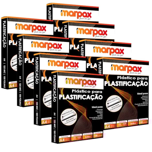 Kit Plastificação Polaseal A4 220x307x0,05mm 800 uni