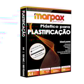 Kit Plastificação Polaseal A4 220X307X0,05mm Marpax 800un