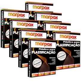 Kit Plastificação Polaseal A4 220X307X0,05mm Marpax 800un