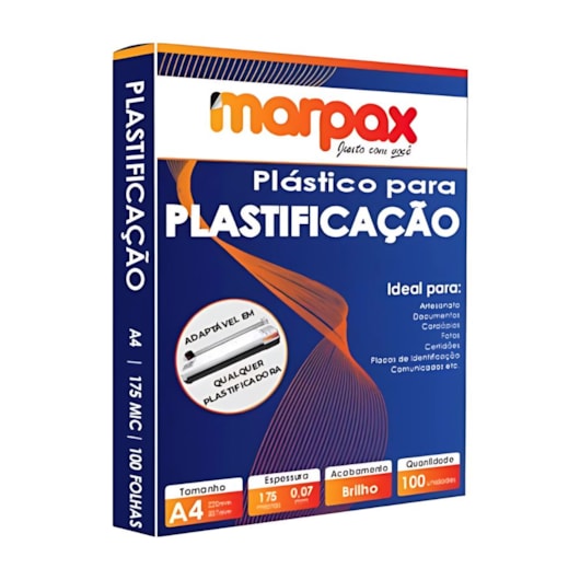 Kit Plastificação Polaseal A4 220x307x0,07mm 800 uni