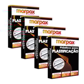 Kit Plastificação Polaseal Crachá 59X86X0,05mm Marpax 400un