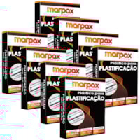 Kit Plastificação Polaseal Crachá 59X86X0,05mm Marpax 800un